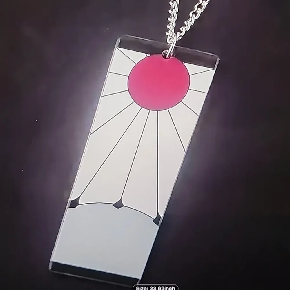 Anime "Demon Slayer" hnafuda necklace - Picture 2 of 5
